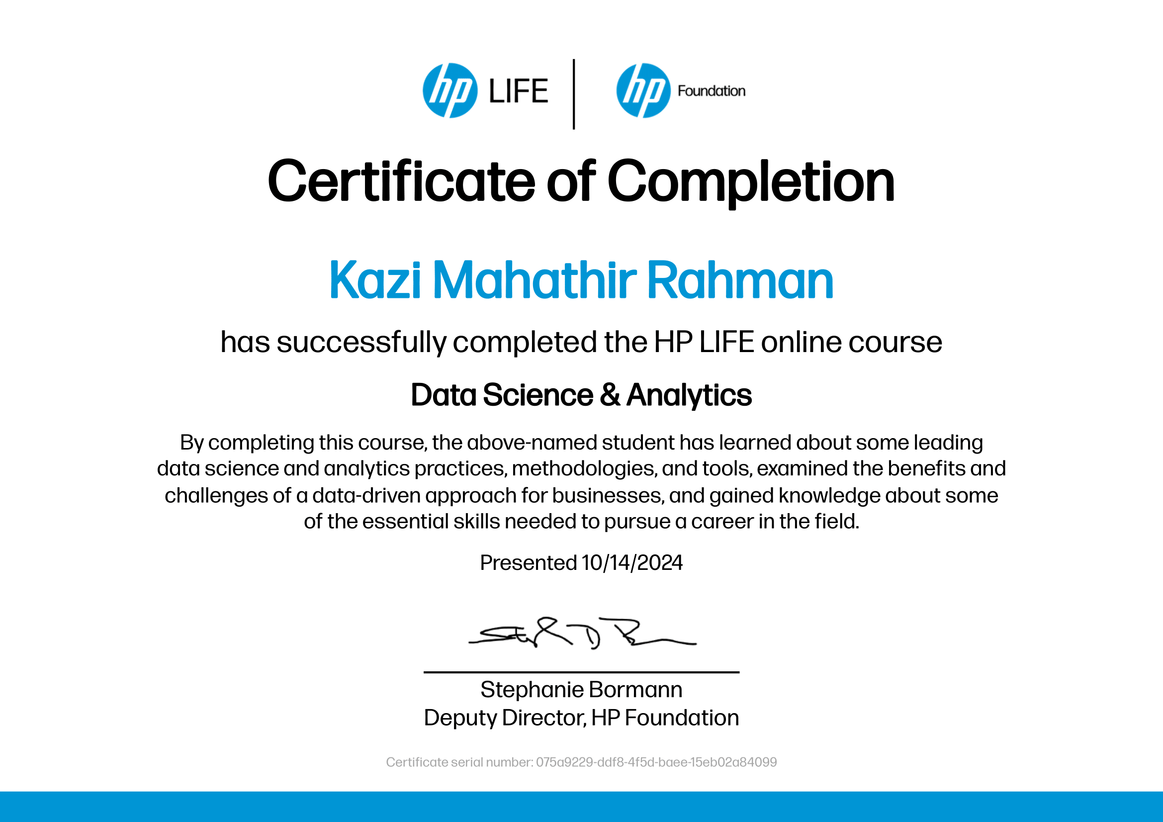 HP Data Science